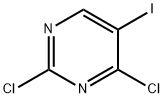 2, 4-DICHLORO-5-IODOPYRIMIDINE Struktur