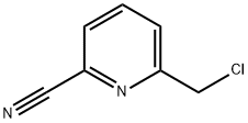6‐クロロメチル‐2‐シアノピリジン 化学構造式