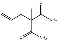 Propanediamide,  2-methyl-2-(2-propenyl)-  (9CI) Structure