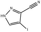 4-Iodo-1H-pyrazole-5-carbonitrile Structure