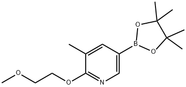 2-(2-METHOXYETHOXY)-3-METHYL-5-(4,4,5,5-TETRAMETHYL-1,3,2 结构式