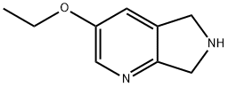 3-ethoxy-6,7-dihydro-5H-pyrrolo[3,4-b]pyridine Structure