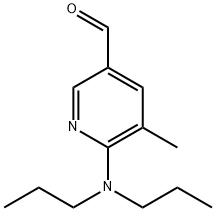 6-(dipropylaMino)-5-Methylnicotinaldehyde Structure
