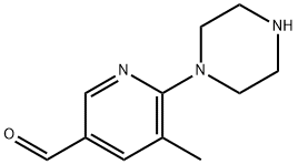 5-메틸-6-(피페라진-1-일)니코틴알데히드