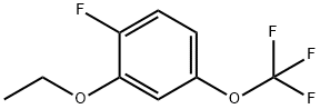 2-Ethoxy-1-fluoro-4-(trifluoroMethoxy)benzene 结构式