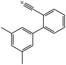 2-(3,5-diMethylphenyl)benzonitrile 结构式