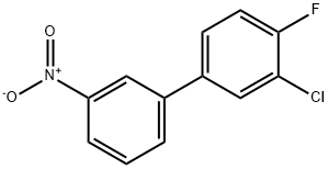 2-Chloro-1-fluoro-4-(3-nitrophenyl)benzene Structure