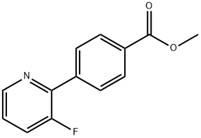 Methyl 4-(3-fluoropyridin-2-yl)benzoate Structure