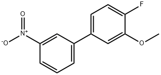 1-Fluoro-2-Methoxy-4-(3-nitrophenyl)benzene Structure