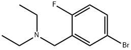 4-BroMo-2-(diethylaMinoMethyl)-1-fluorobenzene Structure