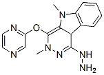 1-hydrazino-4-(3,5-dimethyl)-1-pyrazolyl-5H-pyridazino(4,5-b)indole,135561-92-1,结构式