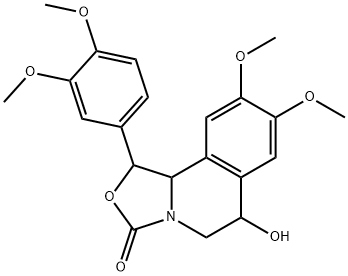 135574-22-0 3H-Oxazolo[4,3-a]isoquinolin-3-one,  1-(3,4-dimethoxyphenyl)-1,5,6,10b-tetrahydro-6-hydroxy-8,9-dimethoxy-