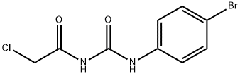 N-{[(4-BROMOPHENYL)AMINO]CARBONYL}-2-CHLOROACETAMIDE|1-(4-溴苯基)-3-(2-氯乙酰基)脲