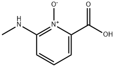 2-Pyridinecarboxylicacid,6-(methylamino)-,1-oxide(9CI) Structure