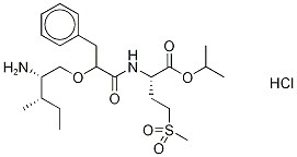 (2S)-[(2'S)-아미노-(3'S)-메틸-1-펜틸옥시]-3-페닐프로피오닐-메티오닌술폰,이소프로필에스테르,염산염