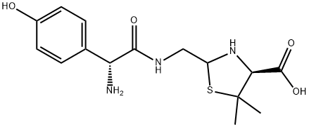 (4S)-2-[[[(2R)-2-AMino-2-(4-hydroxyphenyl)acetyl]aMino]Methyl]-5,5-diMethyl-4-thiazolidinecarboxylic Acid (Mixture of DiastereoMers)