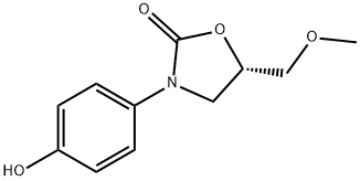 (S)-3-(4-Hydroxyphenyl)-5-(methoxymethyl)-2-oxazolidinone