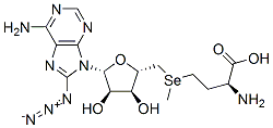 Se-(8-azidoadenosyl)selenomethionine Structure