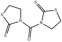 3,3'-羰基双-2-噻唑烷硫酮,135646-84-3,结构式