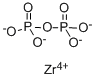 二りん酸ジルコニウム(IV) 化学構造式