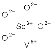 scandium vanadium tetraoxide 化学構造式