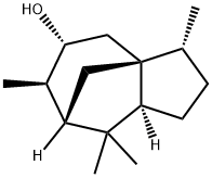 [3R-(3alpha,3abeta,5alpha,6beta,7beta,8aalpha)]-octahydro-3,6,8,8-tetramethyl-1H-3a,7-methanoazulen-5-ol Struktur