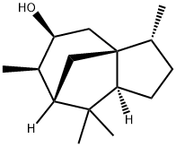 [3R-(3alpha,3abeta,5beta,6beta,7beta,8aalpha)]-octahydro-3,6,8,8-tetramethyl-1H-3a,7-methanoazulen-5-ol Struktur