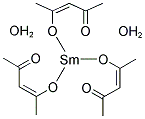 乙酰丙酮钐, 13569-60-3, 结构式