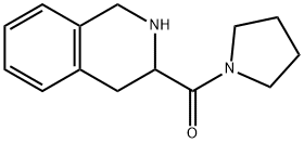 3-(PYRROLIDIN-1-YLCARBONYL)-1,2,3,4-TETRAHYDROISOQUINOLINE Structure