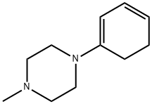 Piperazine, 1-(1,3-cyclohexadien-1-yl)-4-methyl- (9CI) 化学構造式