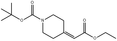 tert-butyl 4-(2-ethoxy-2-oxoethylidene)piperidine-1-carboxylate