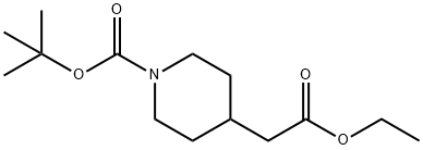 tert-Butyl 4-(2-ethoxy-2-oxoethyl)piperidine-1-carboxylate