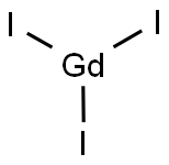 GADOLINIUM IODIDE Struktur
