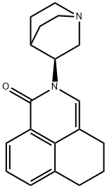 2-[(3S)-キヌクリジン-3-イル]-2,4,5,6-テトラヒドロ-1H-ベンゾ[de]イソキノリン-1-オン