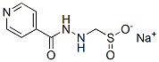 2'-(sulphinomethyl)isonicotinohydrazide, monosodium salt,13573-98-3,结构式