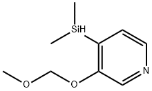 Pyridine, 4-(dimethylsilyl)-3-(methoxymethoxy)- (9CI)|
