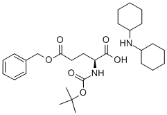 13574-84-0 N-[(1,1-ジメチルエトキシ)カルボニル]-L-グルタミン酸5-(フェニルメチル)/N-シクロヘキシルシクロヘキサンアミン,(1:1)
