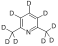 2,6-DIMETHYLPYRIDINE-D9 Struktur