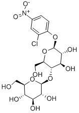 2-CHLORO-4-NITROPHENYL-BETA-D-CELLOBIOSIDE Structure