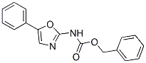 benzyl 5-phenyl-2-oxazolecarbamate 化学構造式
