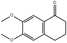 6,7-ジメトキシ-1-テトラロン 化学構造式