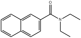 N,N-Diethyl-2-naphthamide 结构式