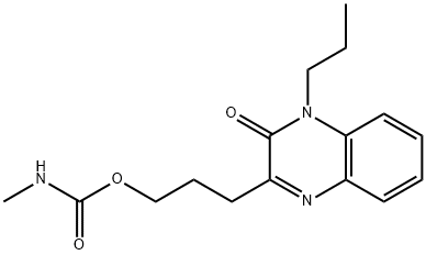 3-(3-oxo-4-propyl-quinoxalin-2-yl)propyl N-methylcarbamate