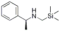 (S)-1-フェニル-N-((トリメチルシリル)メチル)エタンアミン 化学構造式