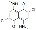 1,5-Naphthalenedione,  2,6-dichloro-4,8-bis(methylamino)-,135790-38-4,结构式