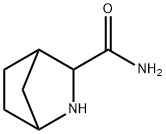 2-氮杂双环[2.2.1]庚烷-3-甲酰胺 结构式