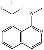 8-(trifluoroMethyl)-1-Methoxyisoquinoline Struktur