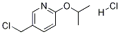 5-(chloroMethyl)-2-isopropoxypyridine hydrochloride Struktur