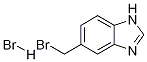 5-(ブロモメチル)-1H-ベンゾ[D]イミダゾール臭化水素酸塩 化学構造式