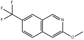 7-(trifluoroMethyl)-3-Methoxyisoquinoline Struktur